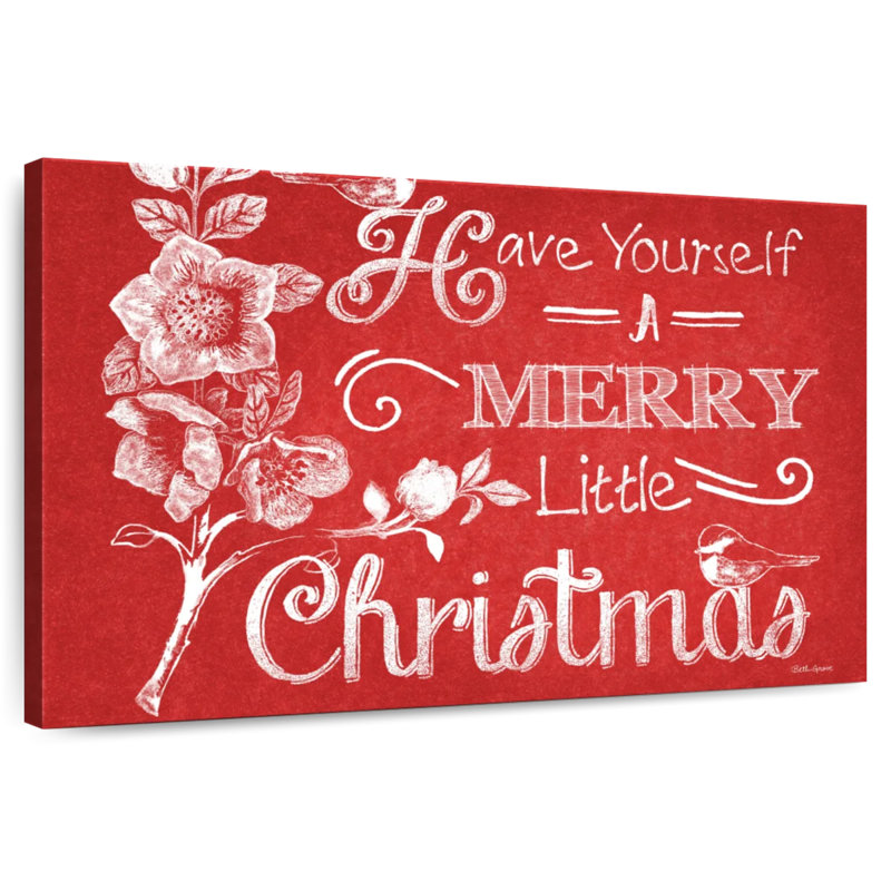 Tableau noir «Merry Christmas» - rouge, H 20 po x l 30 po