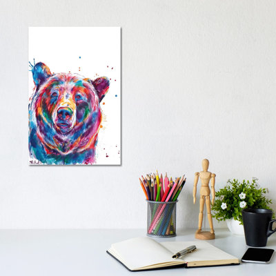Bear by Shaunna Russell - Painting Print on Canvas