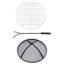Domek Round Wood Burning Smokeless Fire Pit