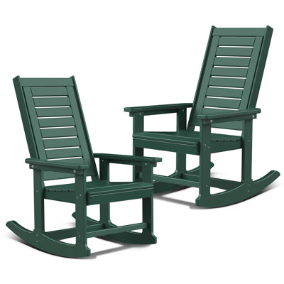 HDPE Outdoor Rocking Chair