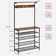 Abrum Hall Tree 80cm Wide with Bench and Shoe Storage
