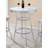 Round Metal Base Dining Table-128910038