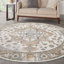 Tapis gris argenté lavable à la machine Pritts-1020242453