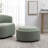 Savinien Upholstered Round Storage Ottoman-924381055