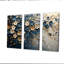 «Blue Cherry Blossom Branch In China II», ensemble d'art mural fleurs de cerisier-107212904-107212906