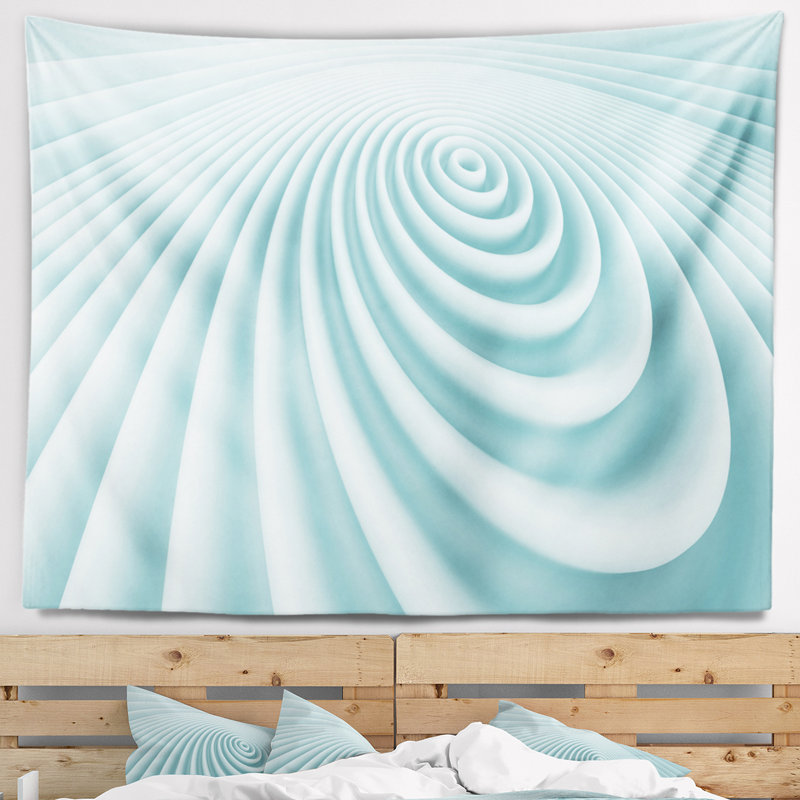 Tapisserie Fractal, H 50 po x l 60 po