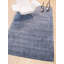 Tapis bleu touffeté à la main Clarissa-25672529