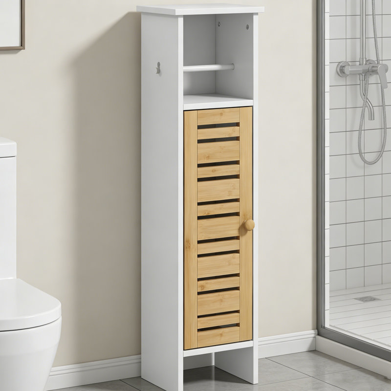 Free Standing Toilet Paper Holder, Bathroom Cabinet