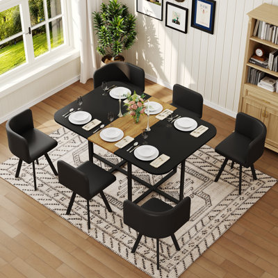 Modern Dining Table Sets(must Include Both Table And Chair), Mdf Wood, Kitchen