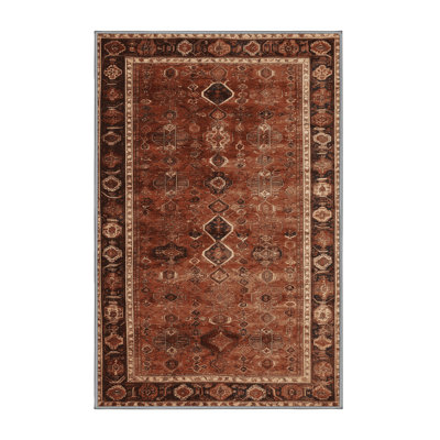 Tapis brun lavable à la machine
