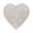 Modern Stone and Marble Heart Decorative Sculpture - Contemporary Hand-Carved Accent Object with Stylish Minimalist Design-89117051