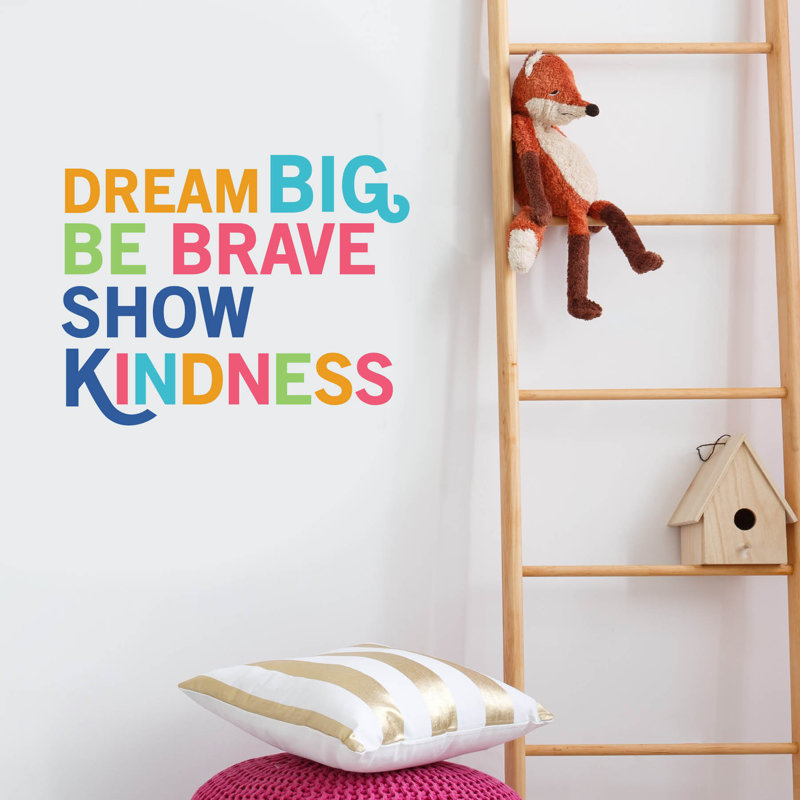 Text & Numbers Non-Wall Damaging Wall Decal