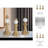 Kendralyn 3 Pieces Turin Gold Chess Pieces