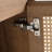 12" Bathroom Side Cabinet,Soft Close Doors,Float Mounting Design, Bathroom Storage