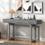 Console en bois avec trois tiroirs-118318139