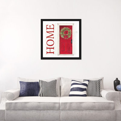 " Home For The Holidays Home Door " by Tara Reed