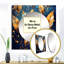 Boho Glam Gold Feathres On Cosmic Blue I - Feathers-100982712