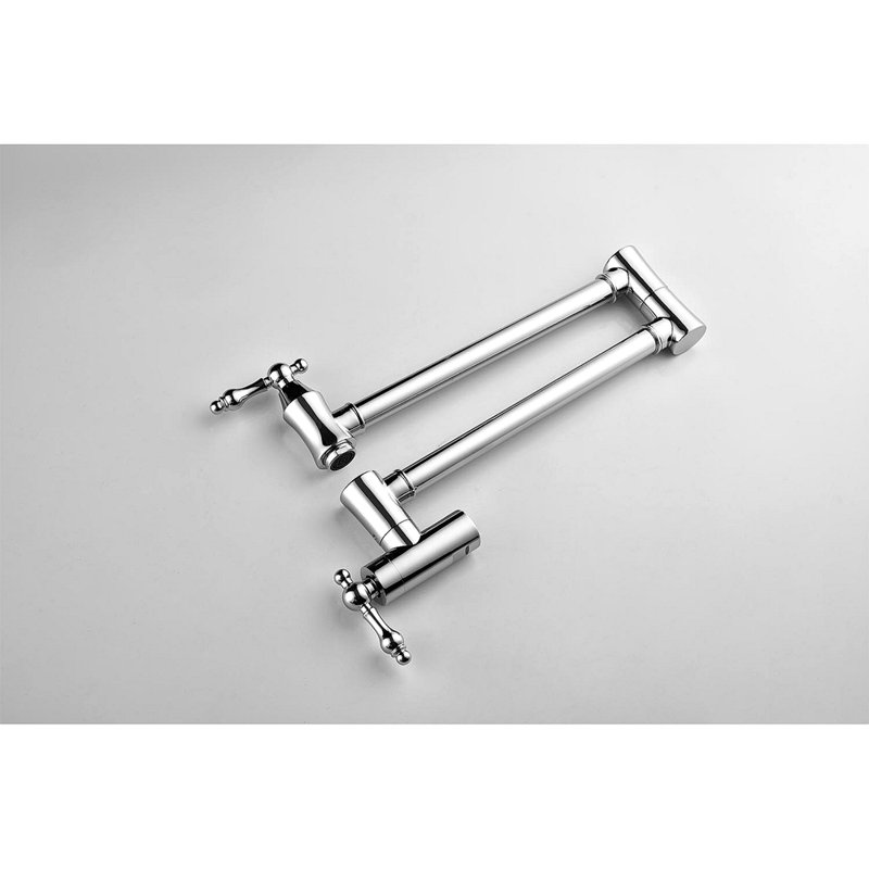 Robinet remplisseur mural, Chrome chrome