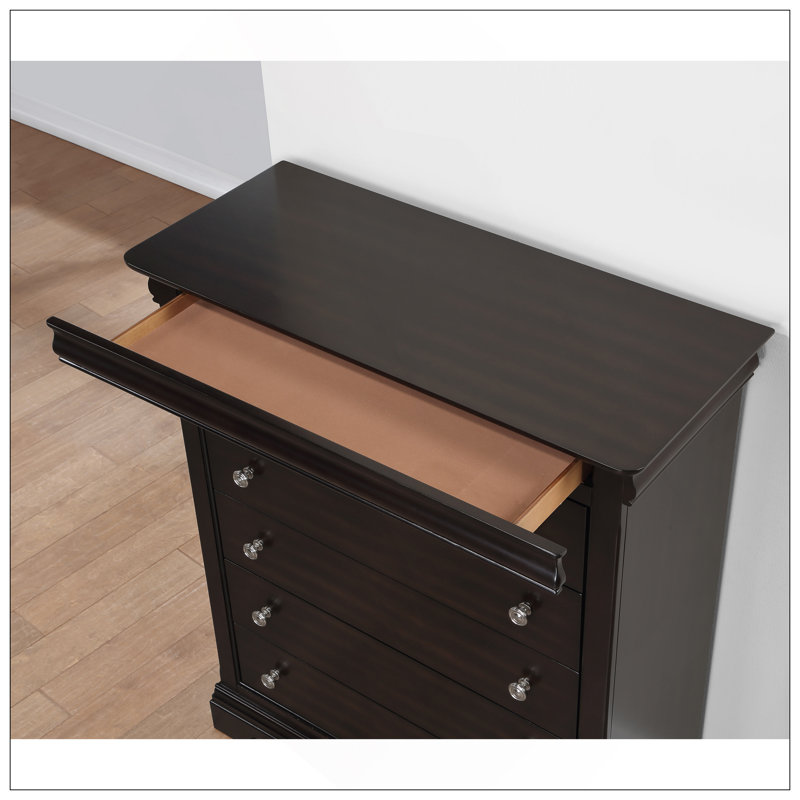 Dominique - Commode - Brun foncé