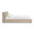 Taupe Textured Velvet Bed-1488610964-1488610965