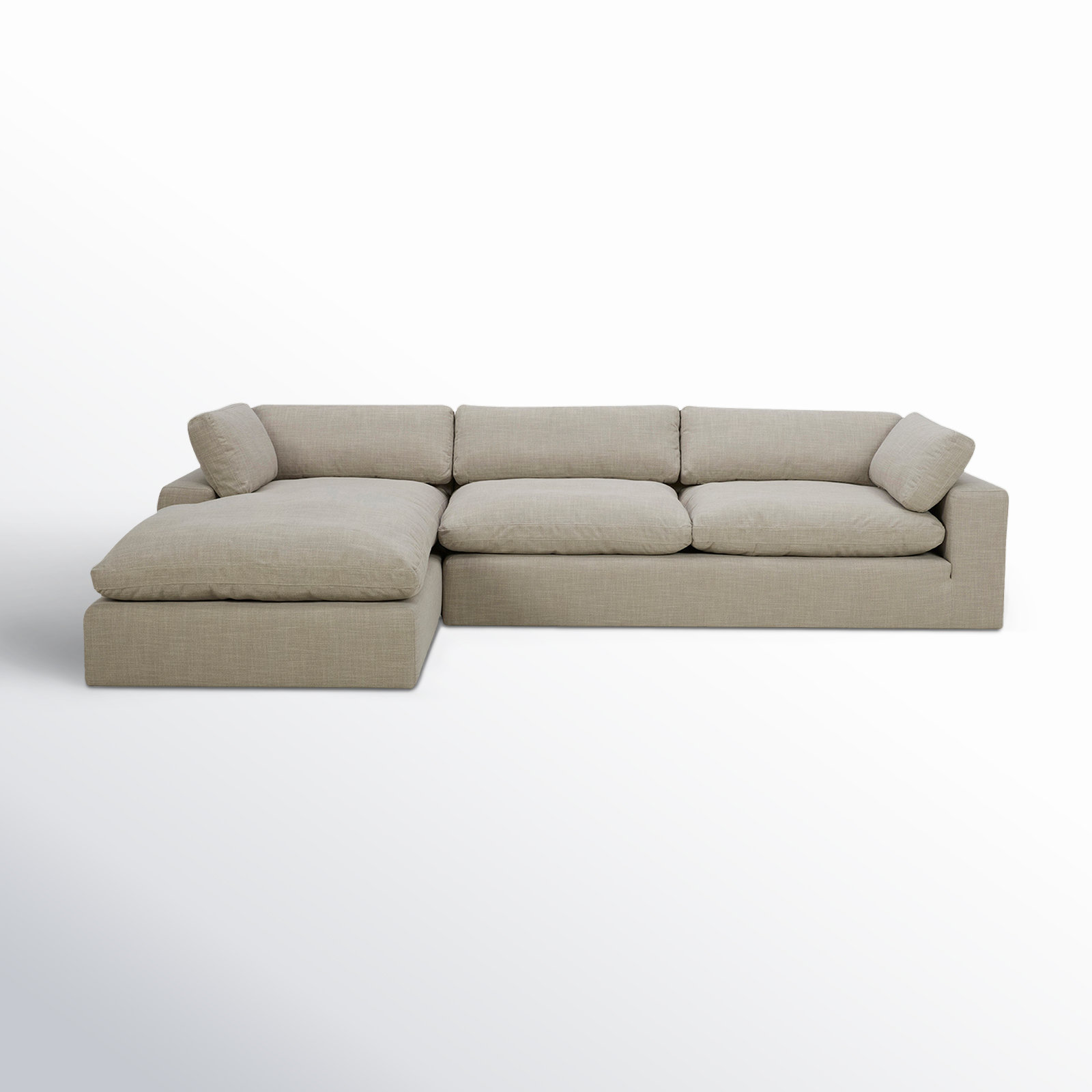 Asher 2 - Piece Upholstered Chaise Sectional