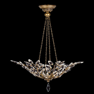 Pendentif rond en cristal Laurel