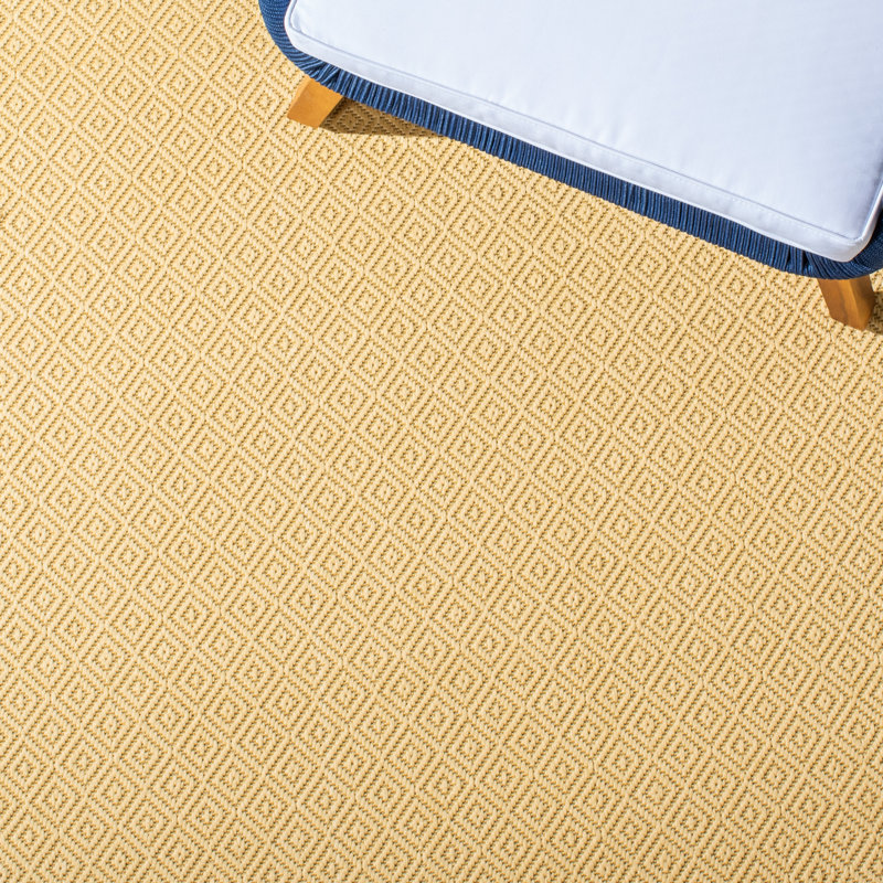 Halim Performance Solid Color Rug, Square 6'7"