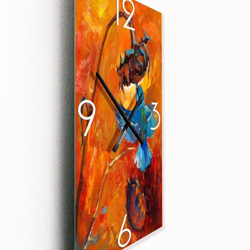 Horloge murale colibri, Grand