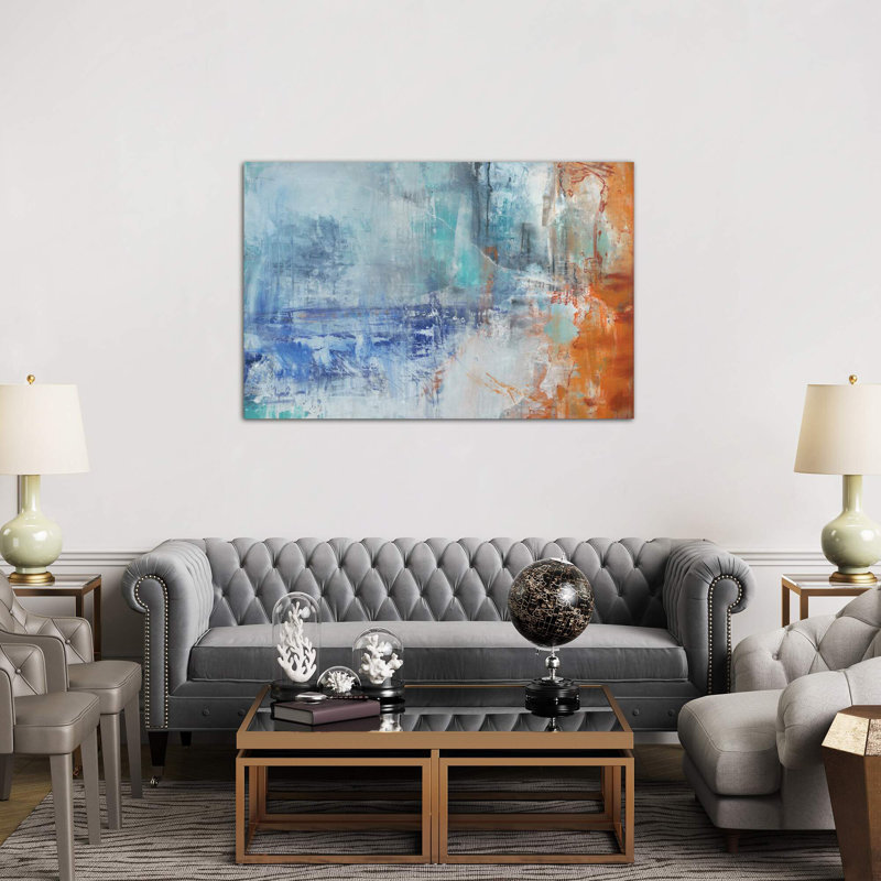 Cosmos by Michelle Oppenheimer - Wrapped Canvas Painting, 66.04 cm H x 45.72 cm W x 1.91 cm D