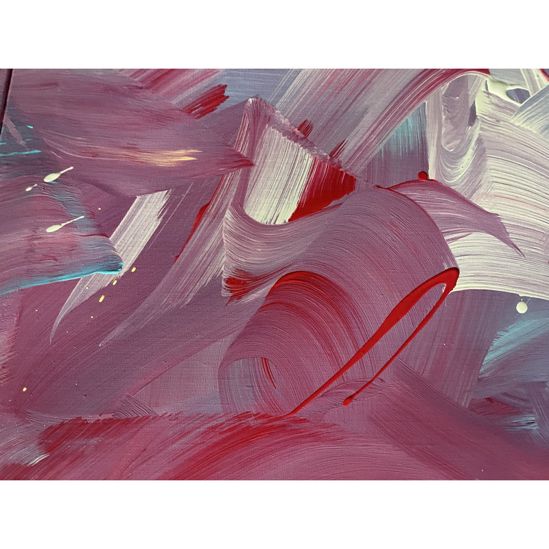 Romance by Fanyu Lin - 2 Piece Wrapped Canvas Painting