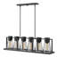 Luminaire suspendu linéaire à 6 lumières pour îlot de cuisine Refinery-165961498-166452570