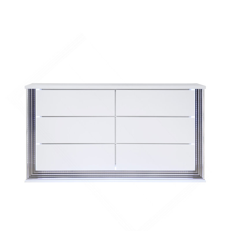 ROBINET LUNE BLANC LISSÉ AVEC DEL