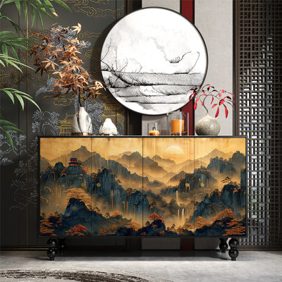 Buffet rétro de style chinois
