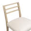 Tabouret de bar avec dossier échelle (ensemble de 2)-94541871