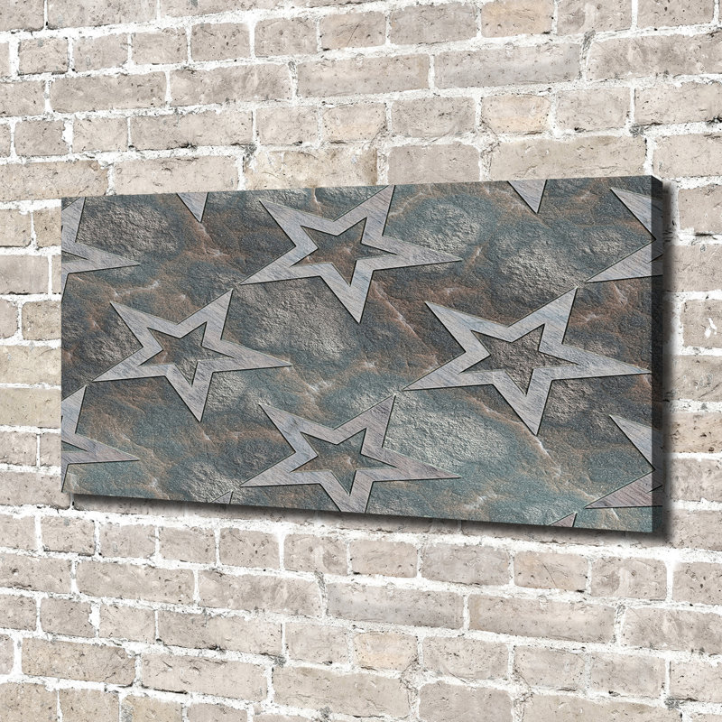 Stone Stars - Wrapped Canvas Print