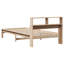 Vidaxl Bookcase Bed Without Mattress Solid Wood Pine-105717414-105717418