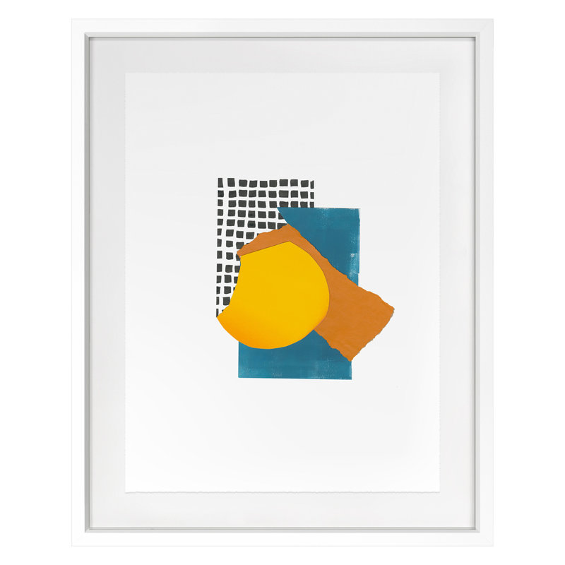 Los Angeles 1 par Emma Jones, H 30 po x l 24 po, Cadre blanc