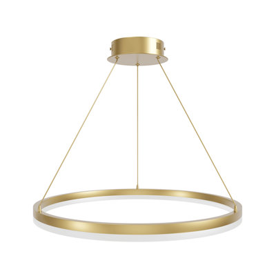 Luminaire suspendu conique unique à 1 lumière DEL