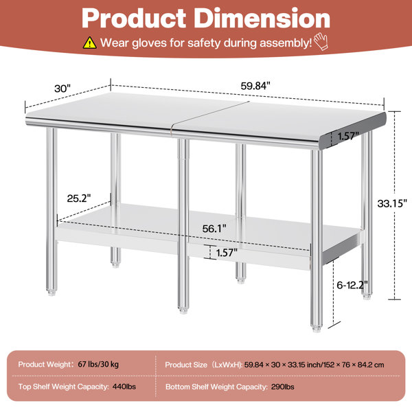 Dimensions du produit