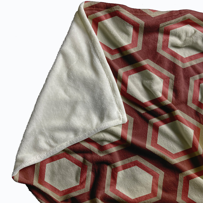 Burritt Plain Weave / Muslin Throw Blanket, Orange