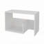 Table d'appoint en mélamine avec rangement ouvert-1952498088