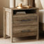 Table de chevet 2 tiroirs 22,7 po Allysyn-1225226561-1293806191