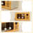 Brown Multi-Functional Cat Scratcher Lounge Bed