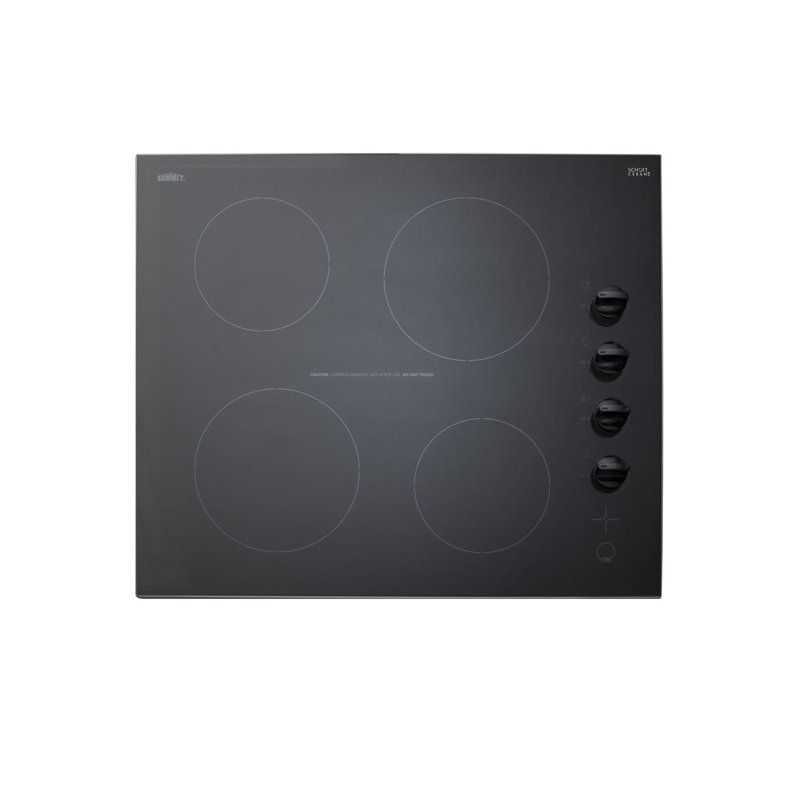 Summit Appliance 24" Black Electric Cooktop