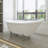 68.9" x 31" Clawfoot Soaking Acrylic Bathtub