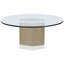Cove Round Glass Dining Table