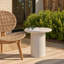 Raul Side Table White
