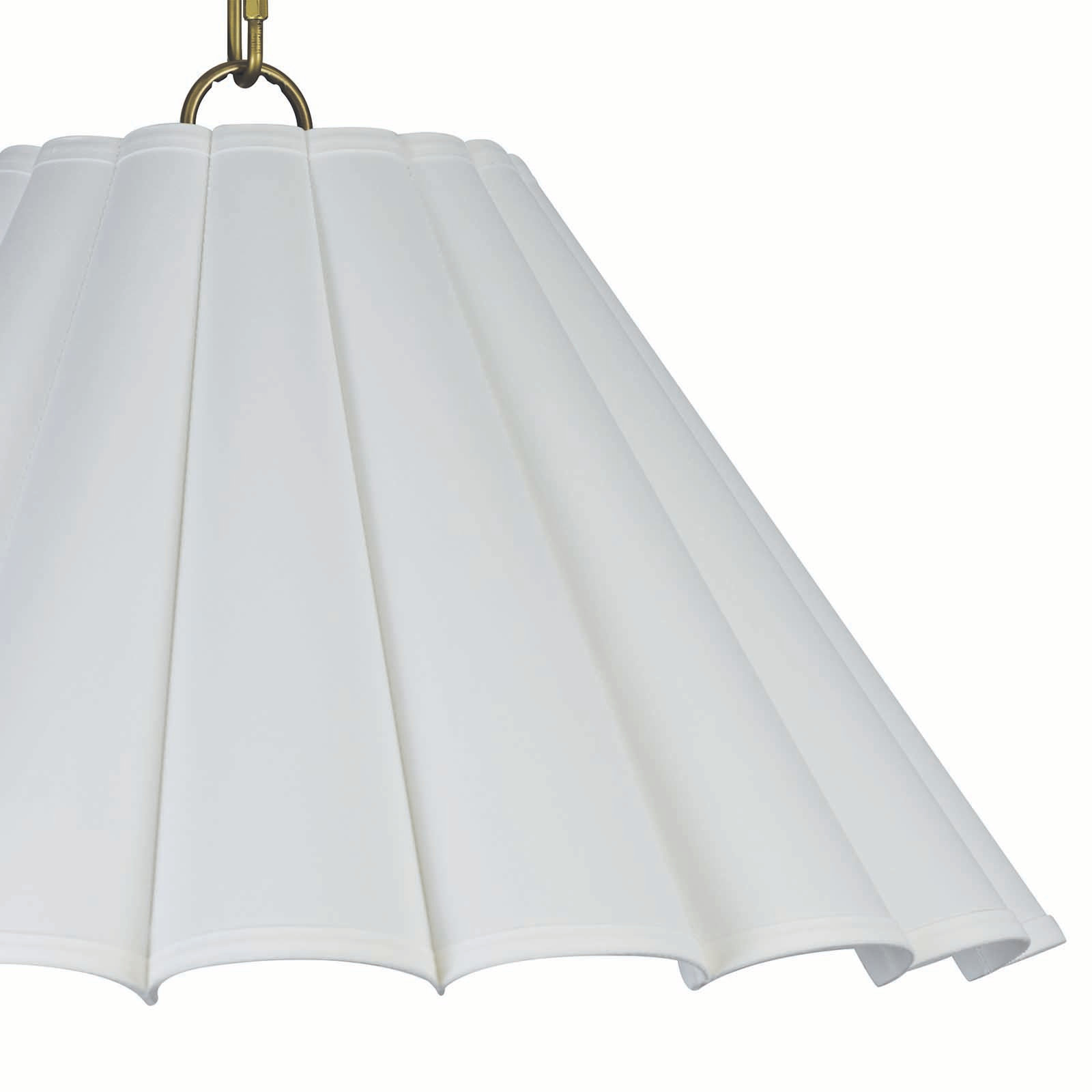 Classics Dimmable 3-Light Pendant, Natural Brass