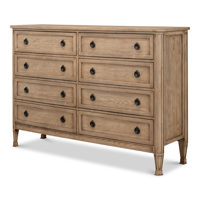 8 - Drawer Solid Wood Dresser