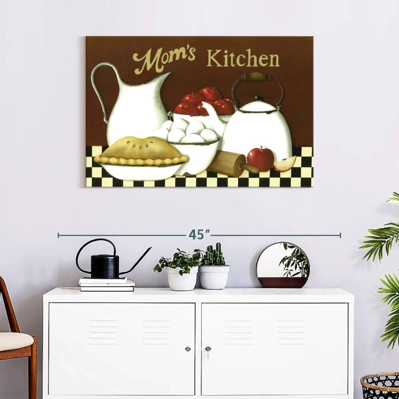 Kema Mom's Kitchen Wall Sign, 24" H x 36" W